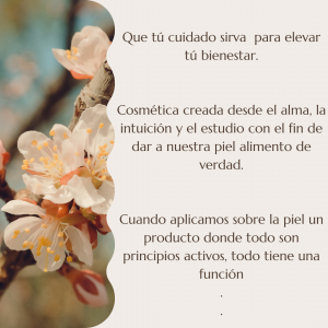 Que tu cuidado sirva para elevar tu bienestar.